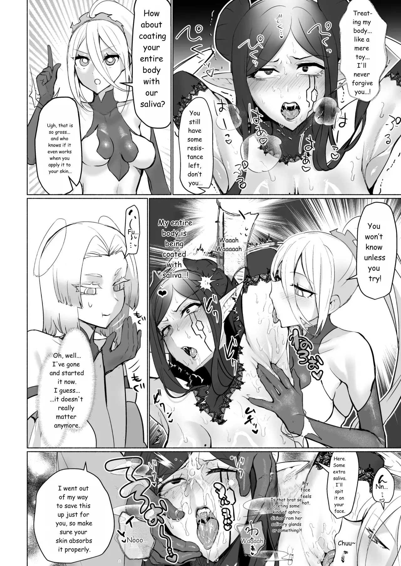 Page 18 of [Aburanabeshiki (puru)] Aku no Onna Kanbu Seigi Ochi Villian Cattle [Digital] [English] [MTL]