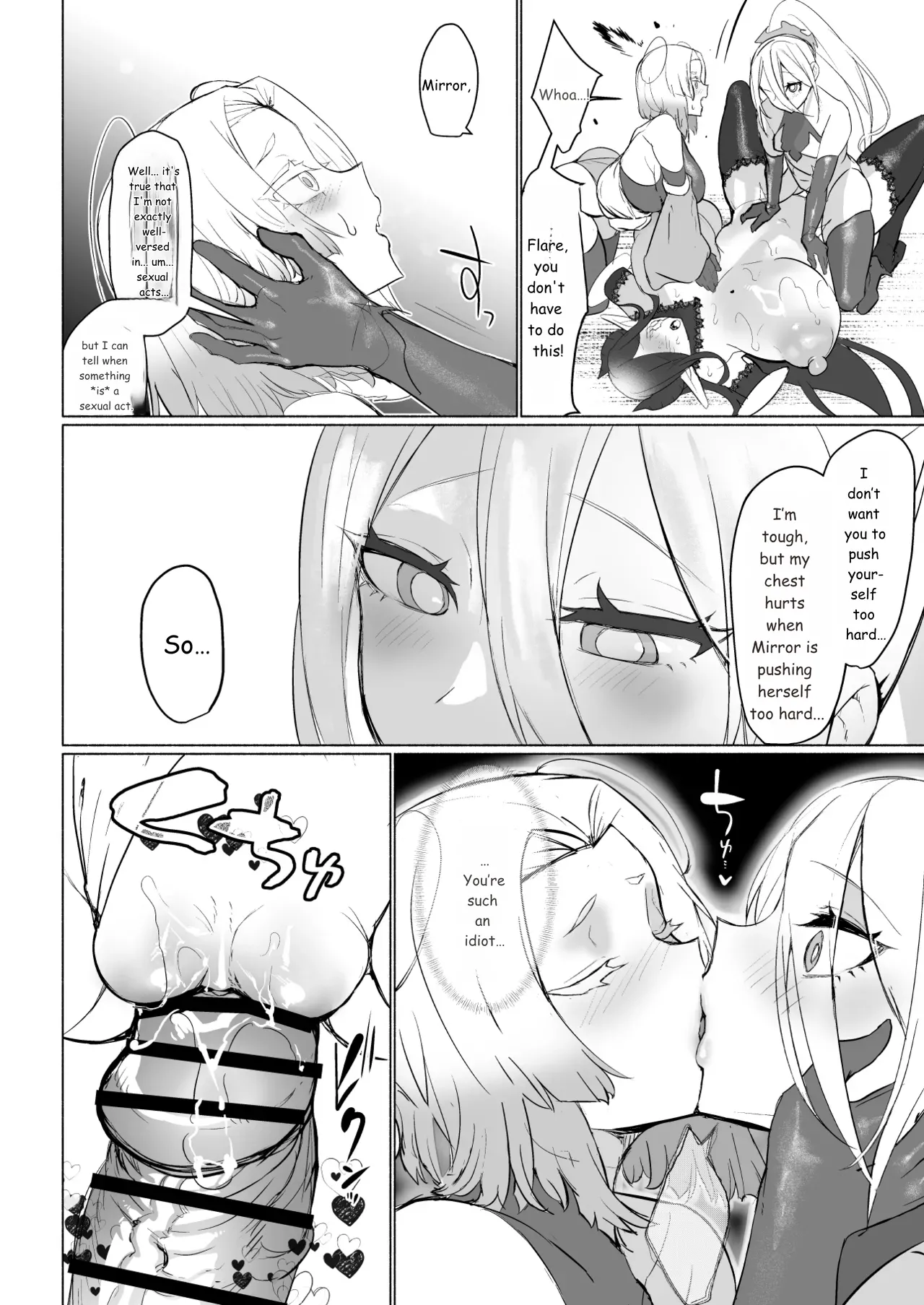 Page 28 of [Aburanabeshiki (puru)] Aku no Onna Kanbu Seigi Ochi Villian Cattle [Digital] [English] [MTL]