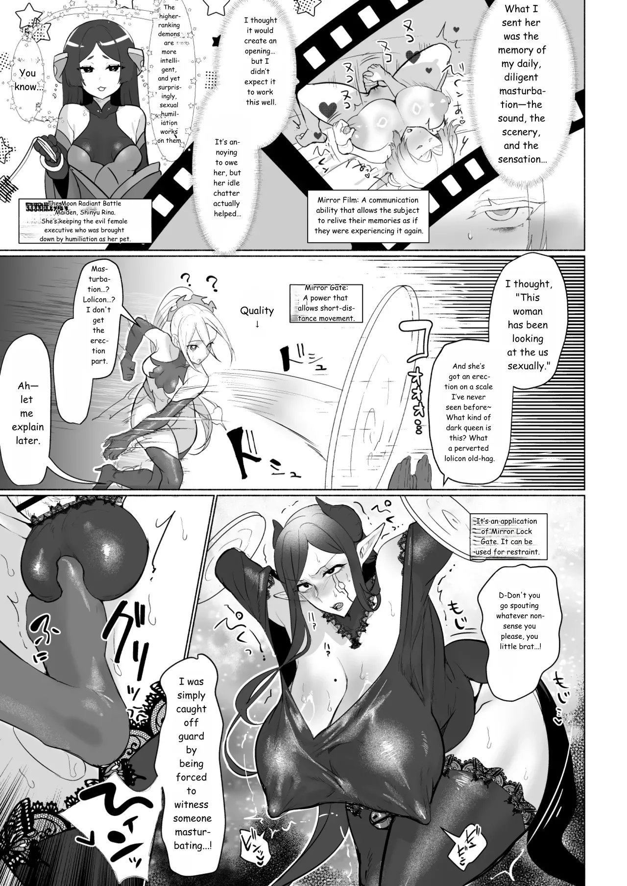 Page 9 of [Aburanabeshiki (puru)] Aku no Onna Kanbu Seigi Ochi Villian Cattle [Digital] [English] [MTL]