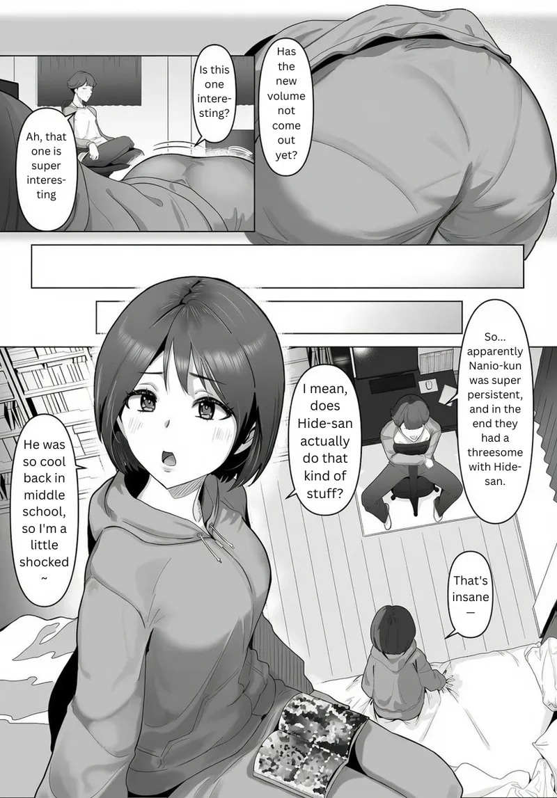 My childhood friend, right in front of my eyes... page 7 full