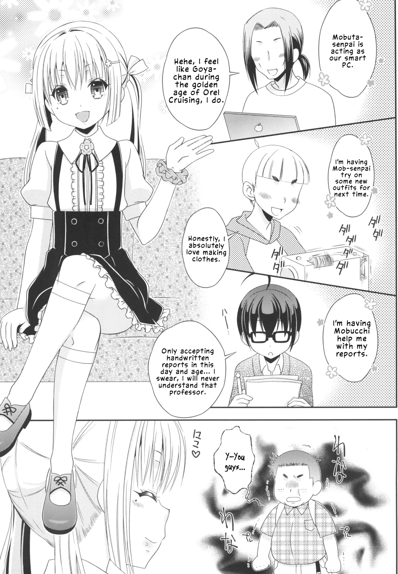 Shimakaze-kun to OtaCir no Mob-tachi | Shimakaze-kun and the Otaku Circle's Mobs page 7 full