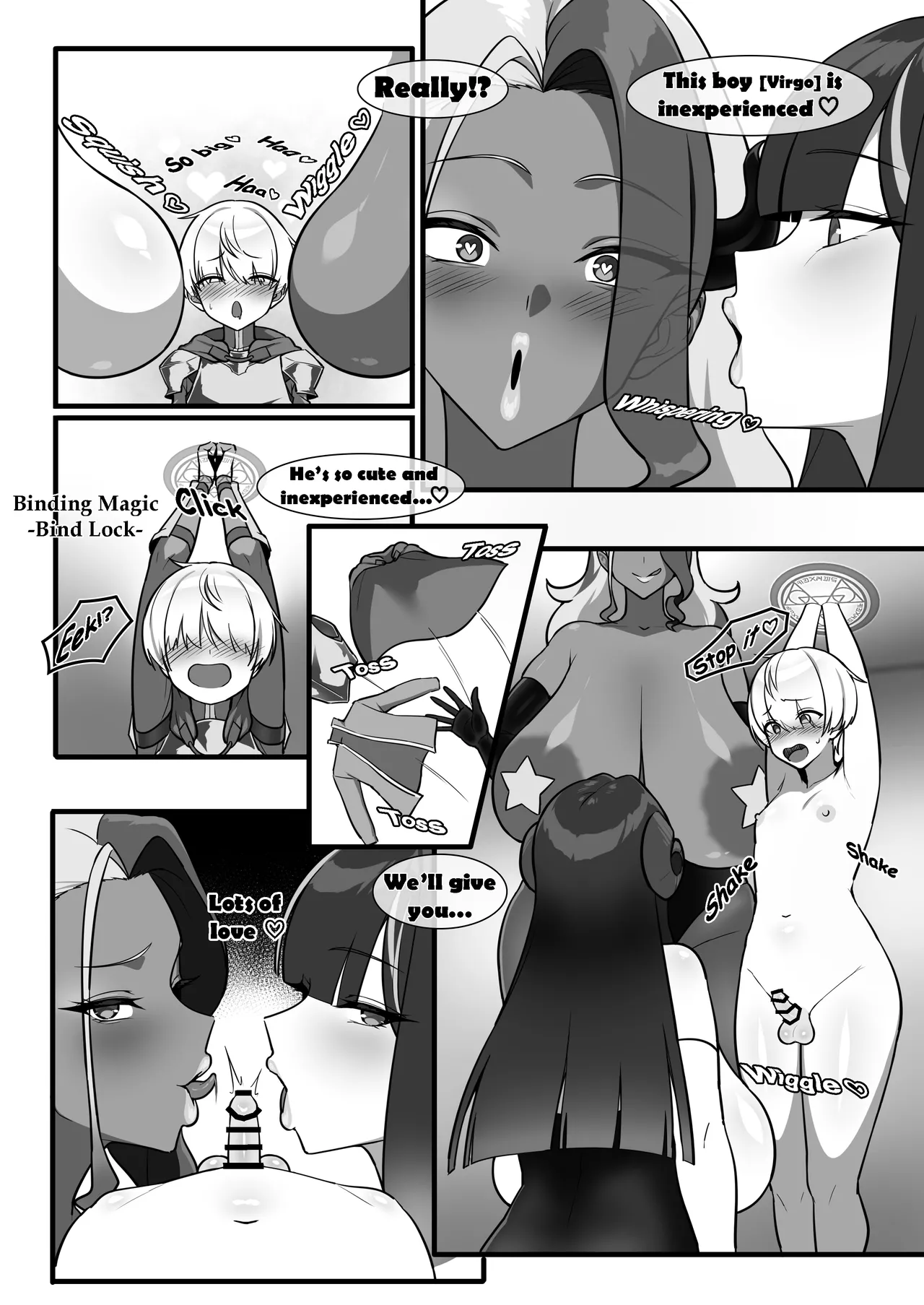 The Hero falls prey to the enormous boobs of breast-loving demons page 5 full