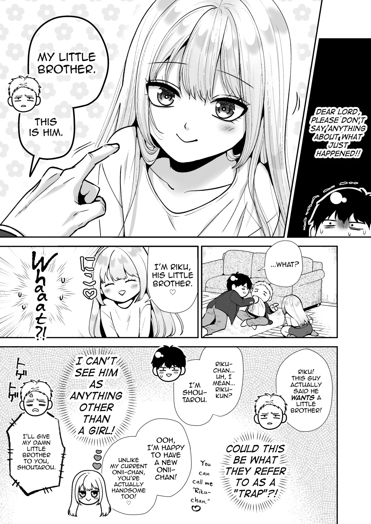 Moratta Otouto-kun wa Zako Chikubi no Otoko no Ko deshita page 6 full