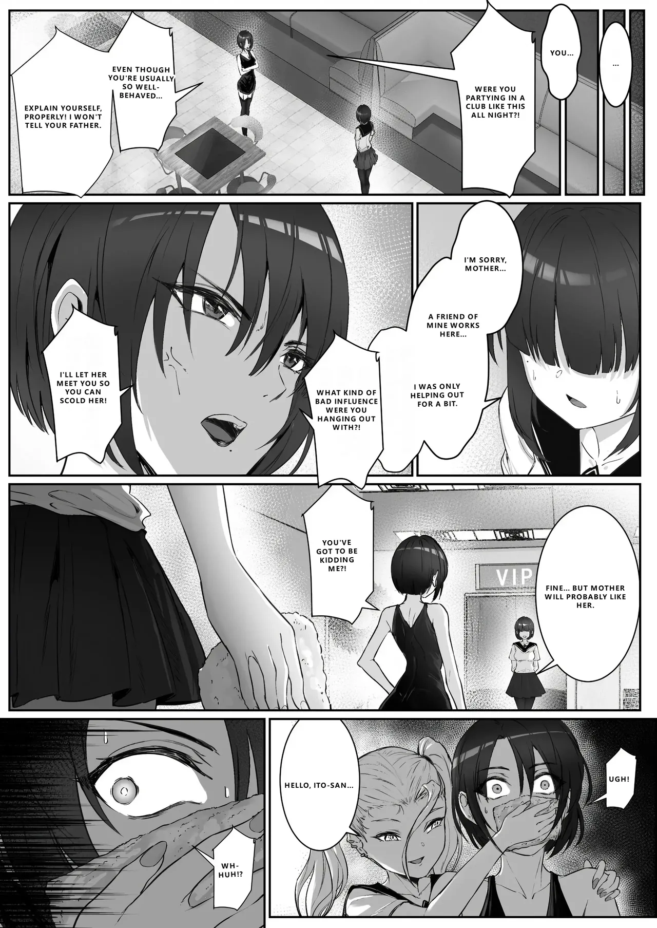 JK Ojou-sama no Real Dasshutsu Game 3 - Okaa-san Hen page 6 full