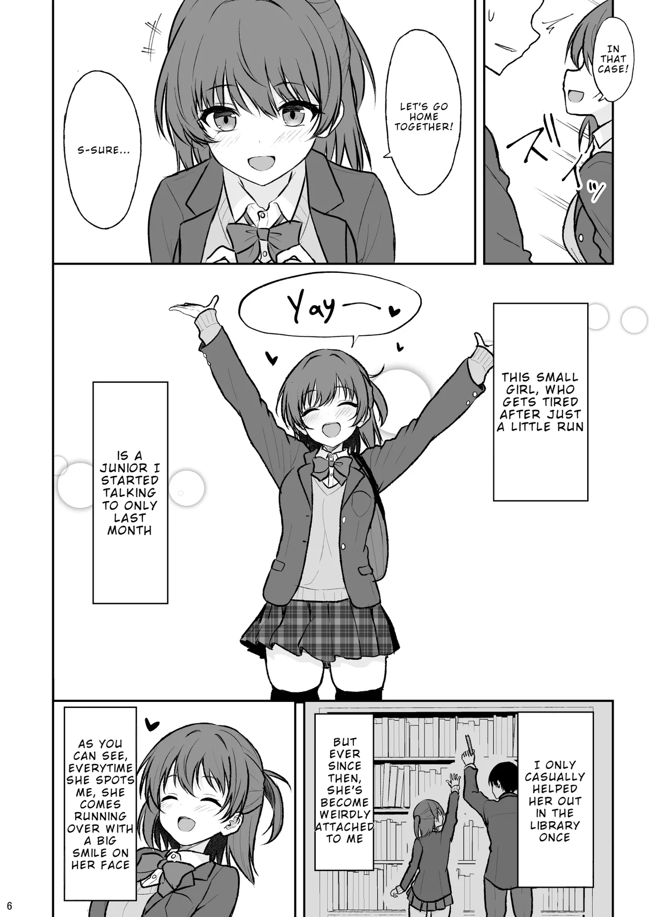 Tennen no Kouhai o Kaihatsu shite Nakaiki ga Daisuki na Hentai ni suru made | I'm Going to Train My Innocent Junior Until She Becomes a Total Pervert Addicted to Cumming! page 5 full
