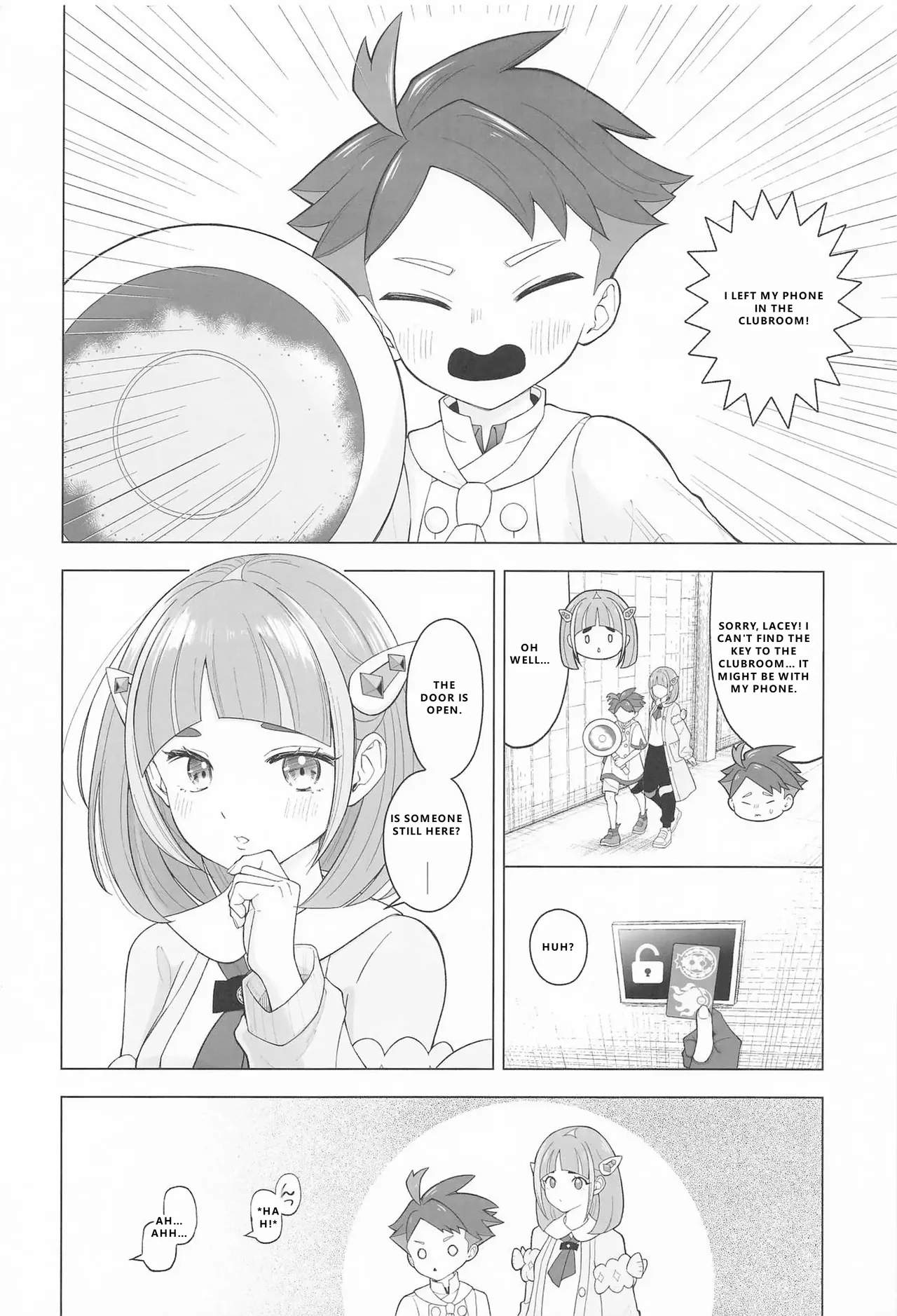 "Kawaii" ni Yotta Ikioi de | Swept Up by the "Cuteness" page 2 full