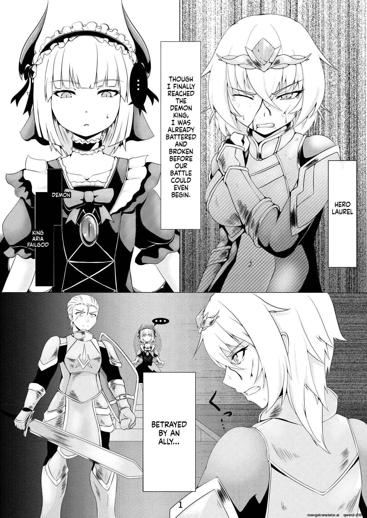 Page 2 of [Daraku Shoukai (Kuzuha Pote)] LAUReL [English] [SCANMTL] [Digital]