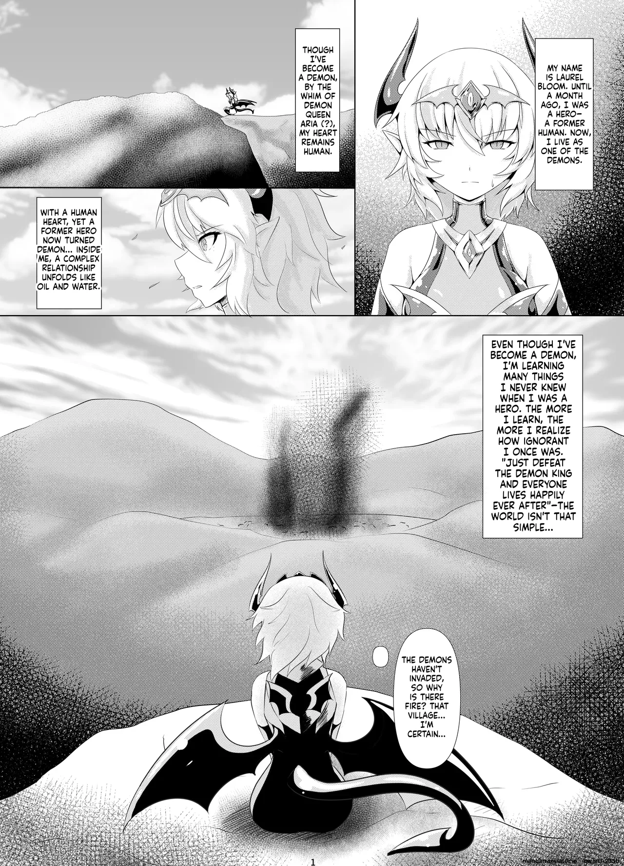 Page 2 of [Daraku Shoukai (Kuzuha Pote)] LAUReL 2 [English] [SCANMTL] [Digital]