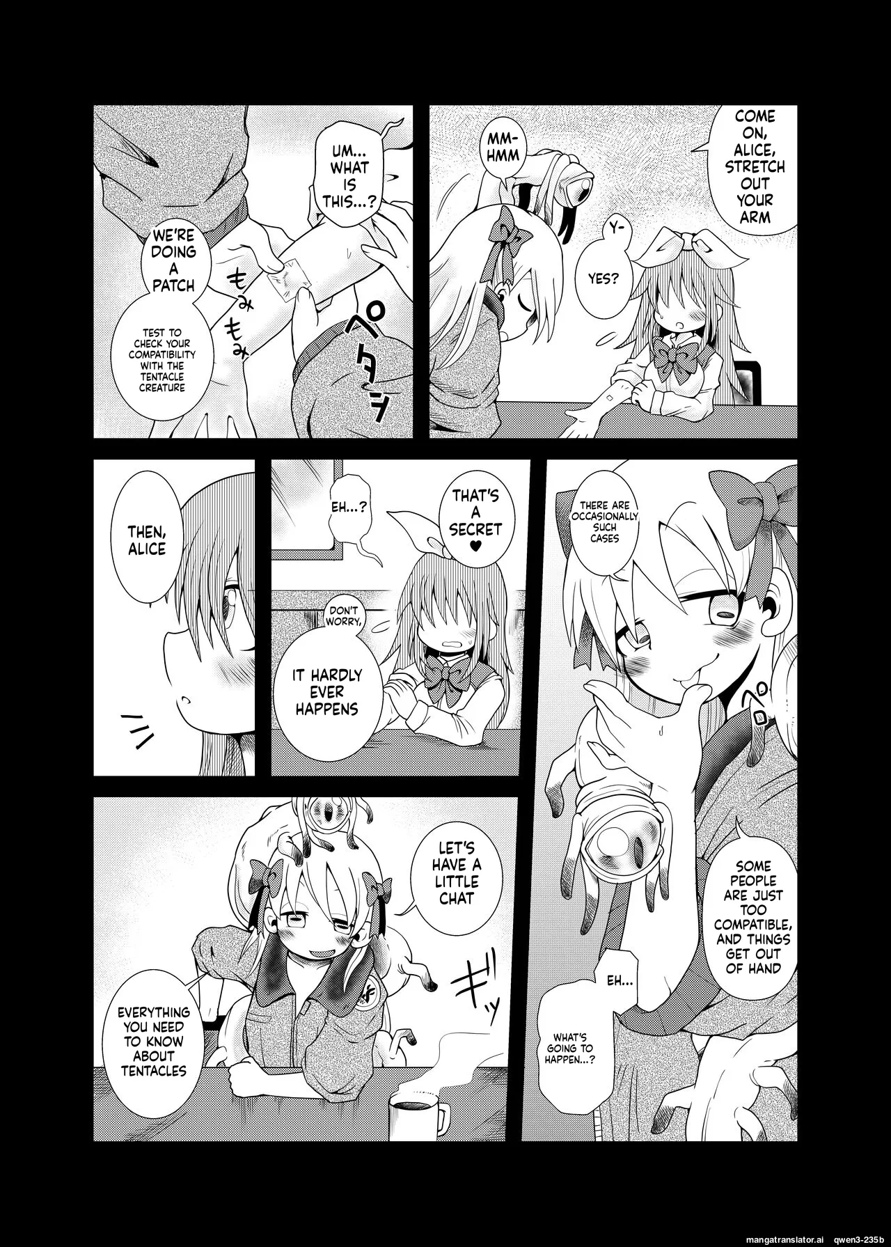 Shokushu Assen Shoujo Ai, Shokushu no Koibito page 7 full