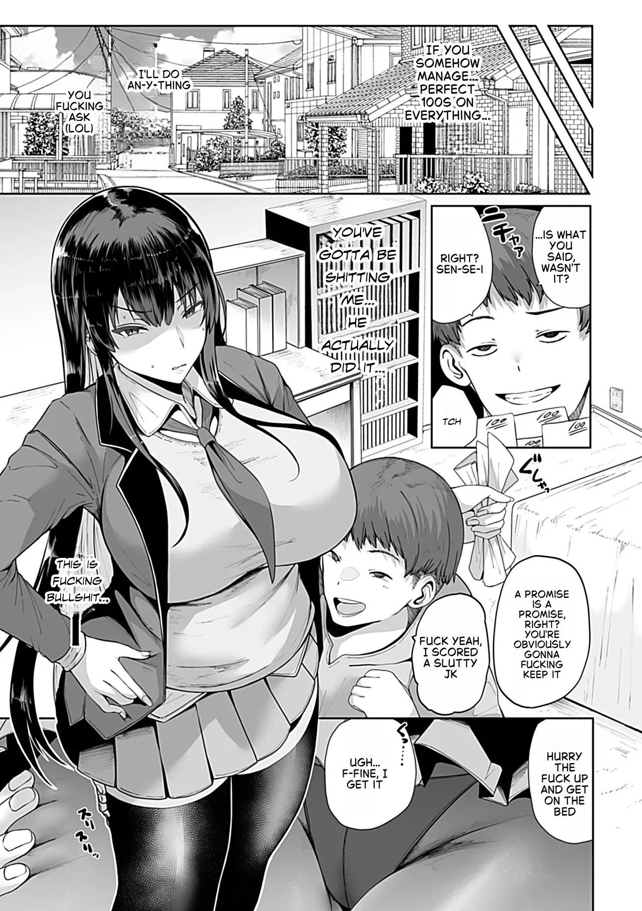 100-Ten Yottara Yarasete Yaru yo (Emi) | I'll let you fuck me if you get 100 points page 4 full