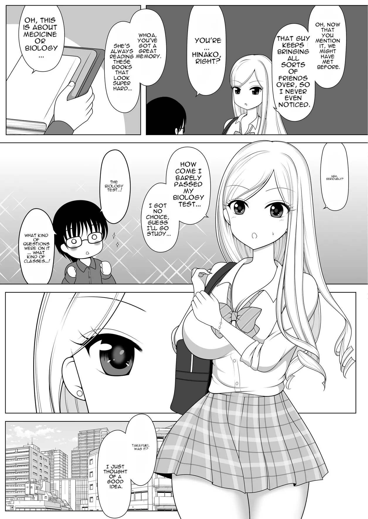 Tomodachi no Onee-chan ga Kyonyuu no Shiro Gal de Tottemo Sukebe datta Ken. | My friend's Sister is a Busty Blond Gal, and she's Super Damn Mean. page 5 full