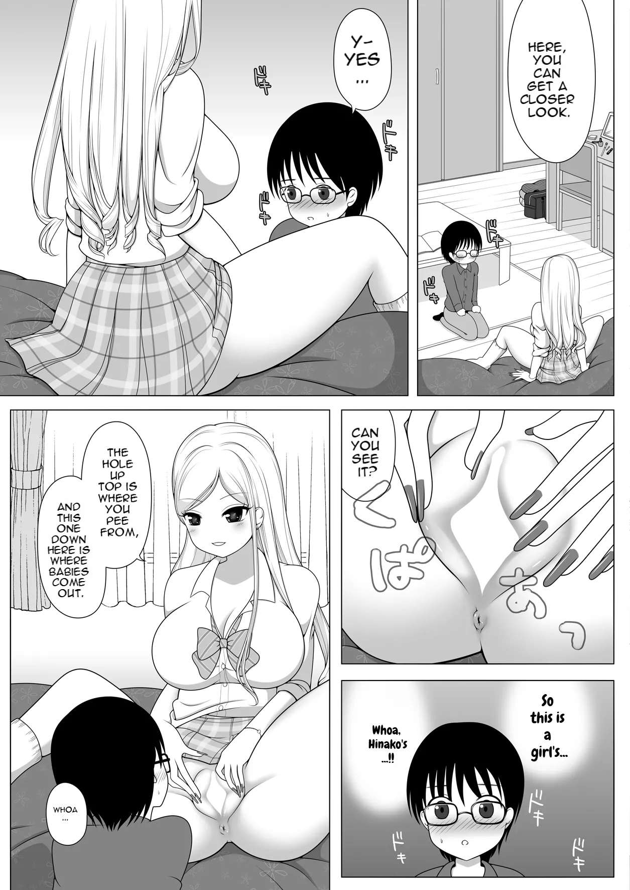 Tomodachi no Onee-chan ga Kyonyuu no Shiro Gal de Tottemo Sukebe datta Ken. | My friend's Sister is a Busty Blond Gal, and she's Super Damn Mean. page 9 full