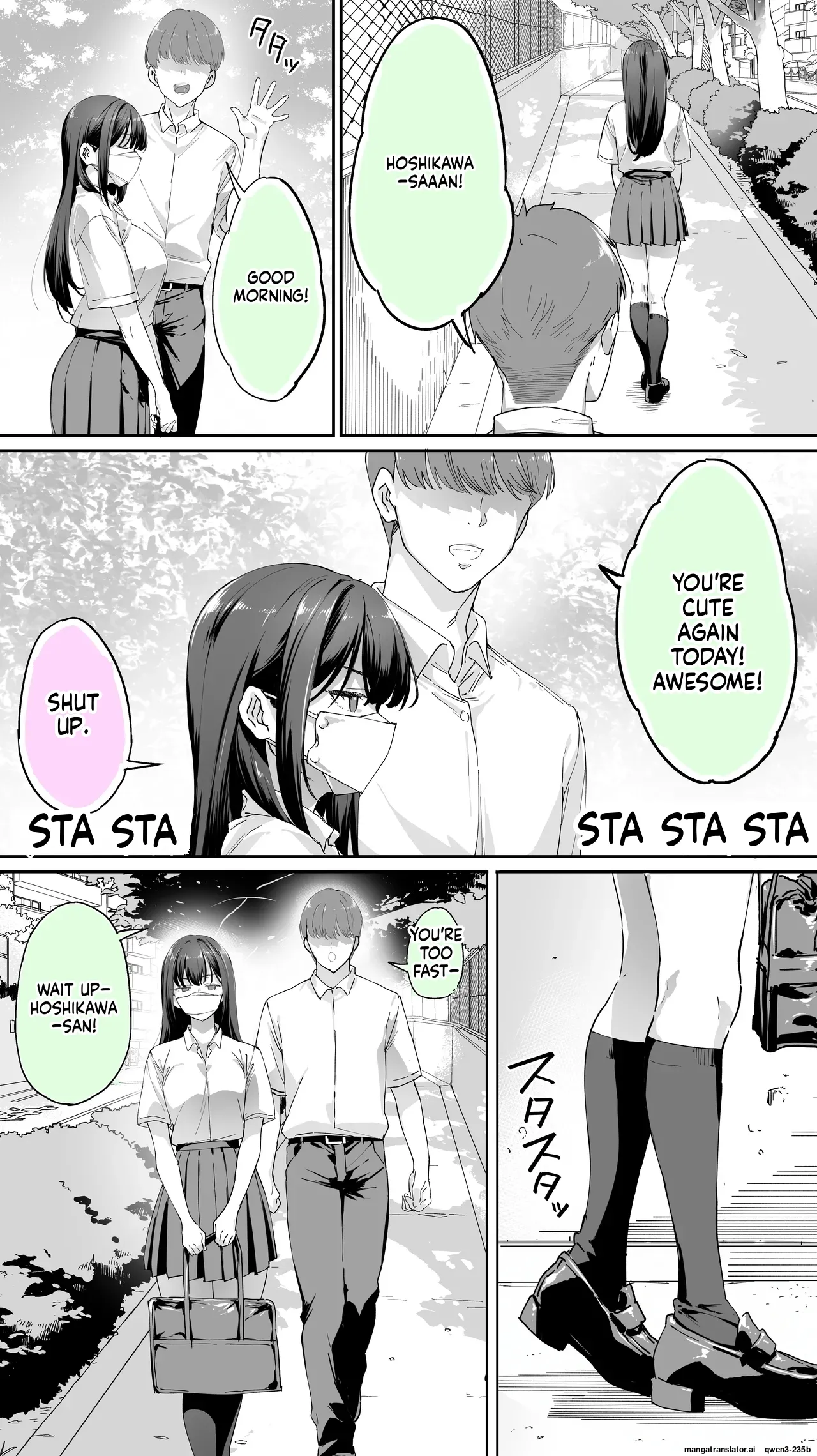 Okoranaide Hoshikawa-san 3 | Hey, Hold your Horses, Hoshikawa-san! 3 page 4 full