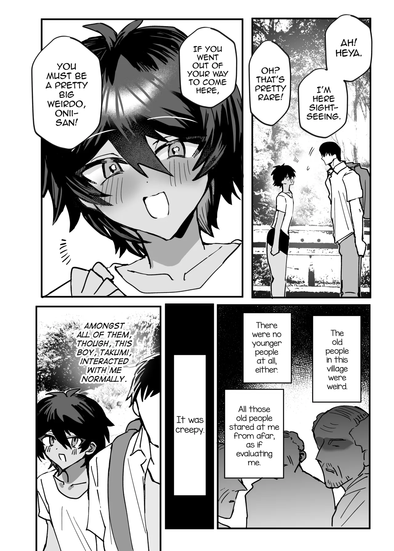 Inshuumura Kyousei Mesu Otoko Koubi page 4 full