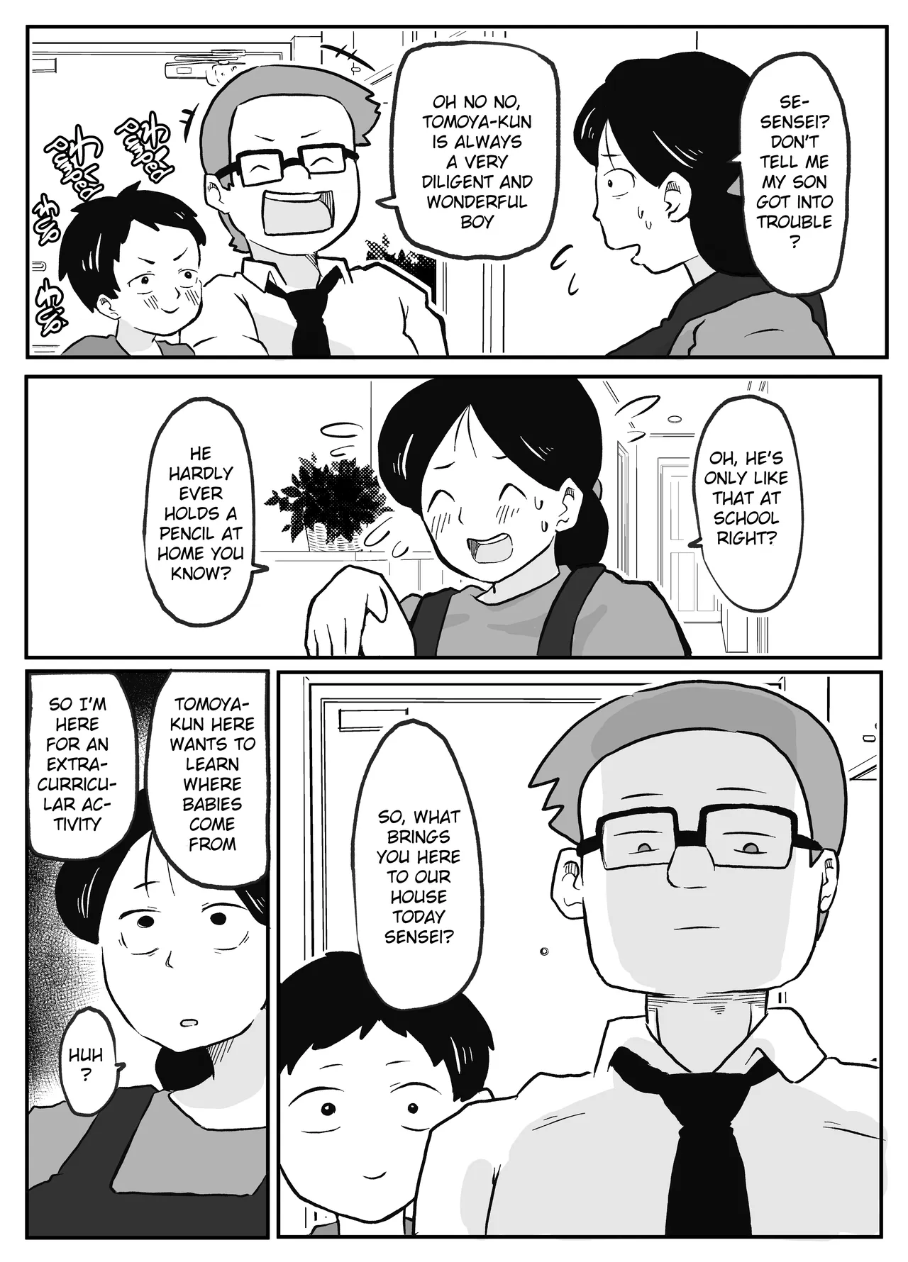 Sensei's Extra Lessons ~How Babies are Made~ page 6 full