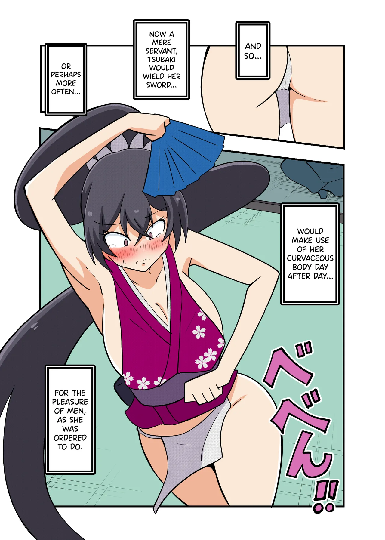 The Wandering Female Samurai and the Tickling Punishment page 17 full