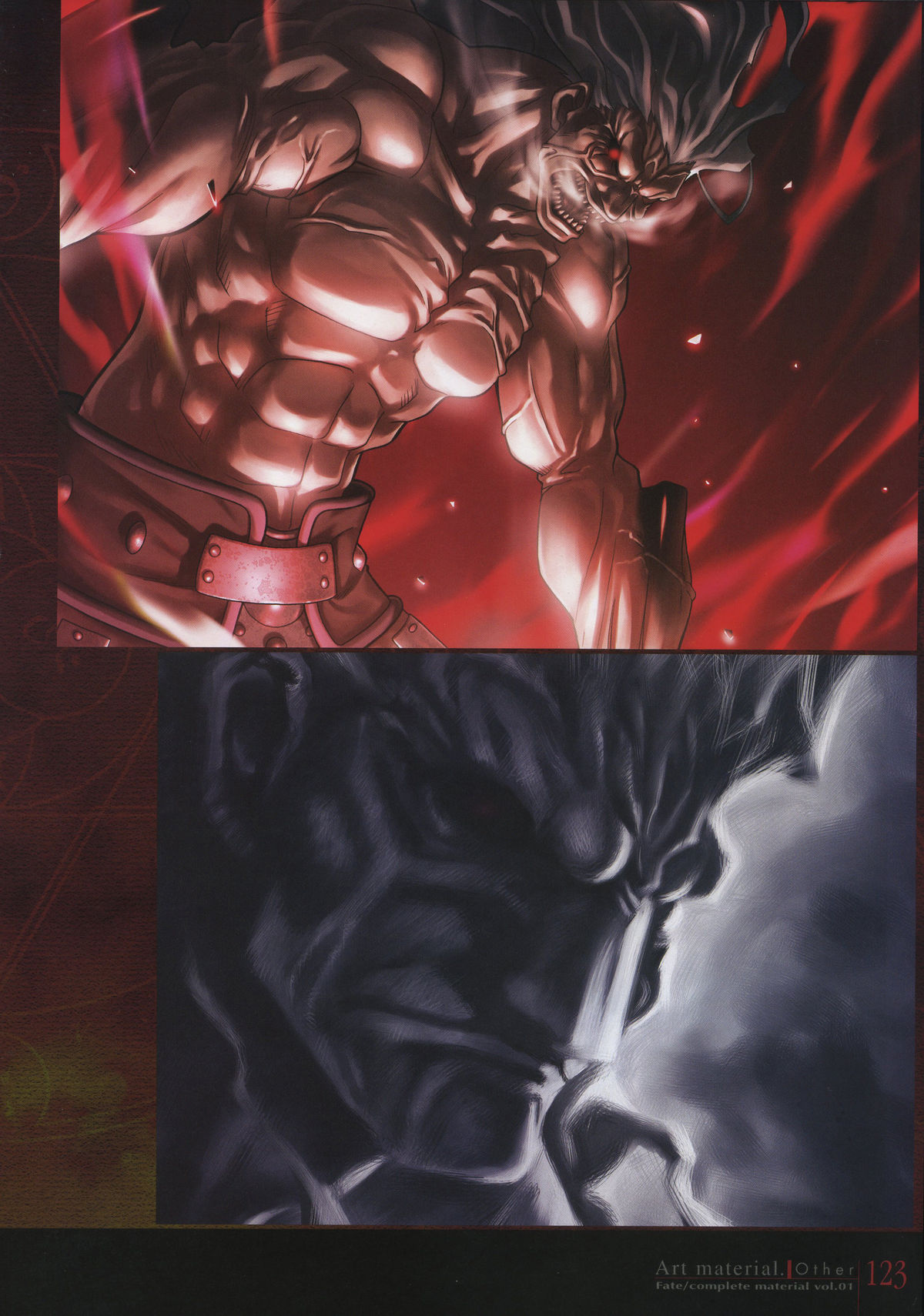 Fate/complete material I - Art material. - Page 128