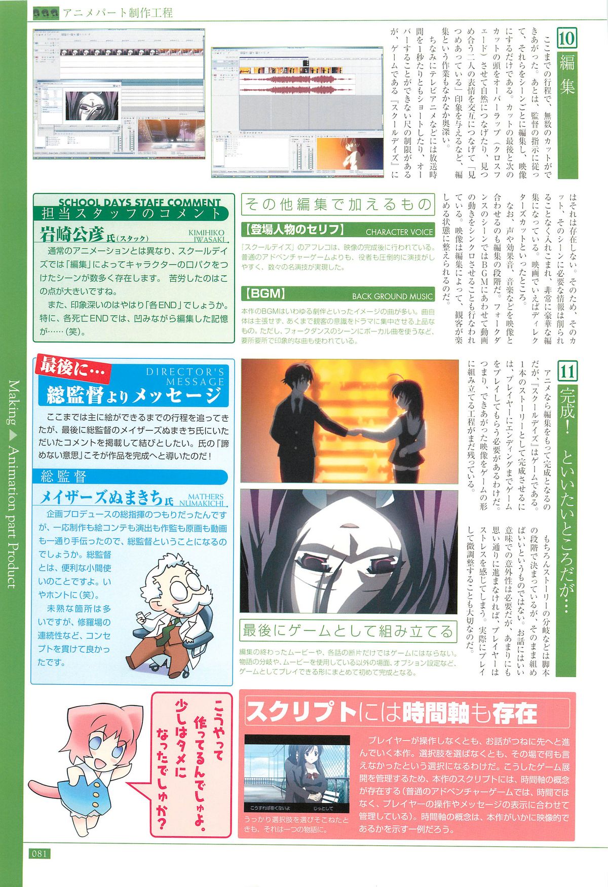 School Days Official Visual Art Works - Page 83