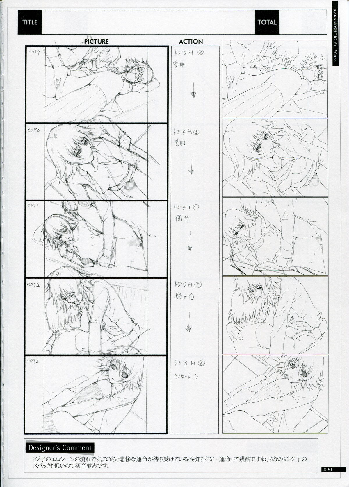 SHEOL KARANOSHOJO Art Work - Page 90
