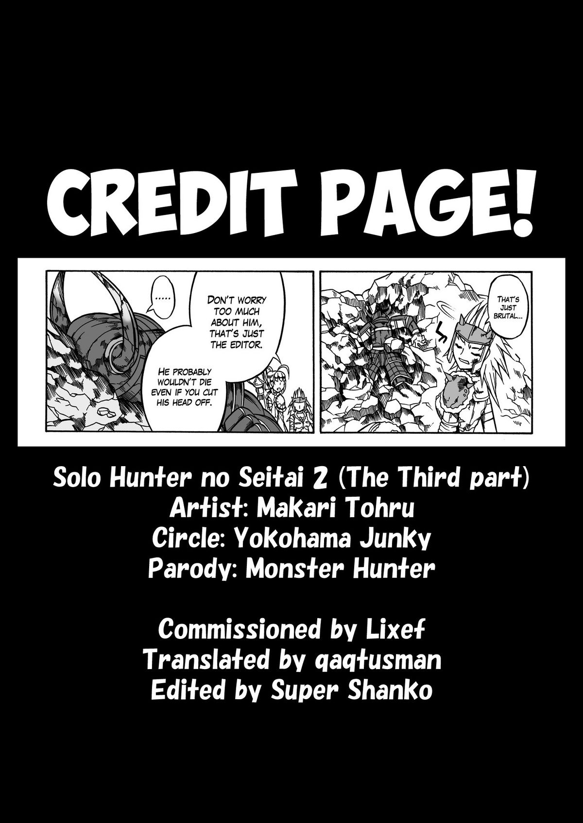 Solo Hunter no Seitai 2 The third part - Page 49