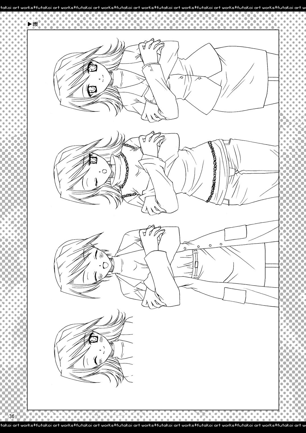 ふたりでひとつの恋心原画集 - Page 35