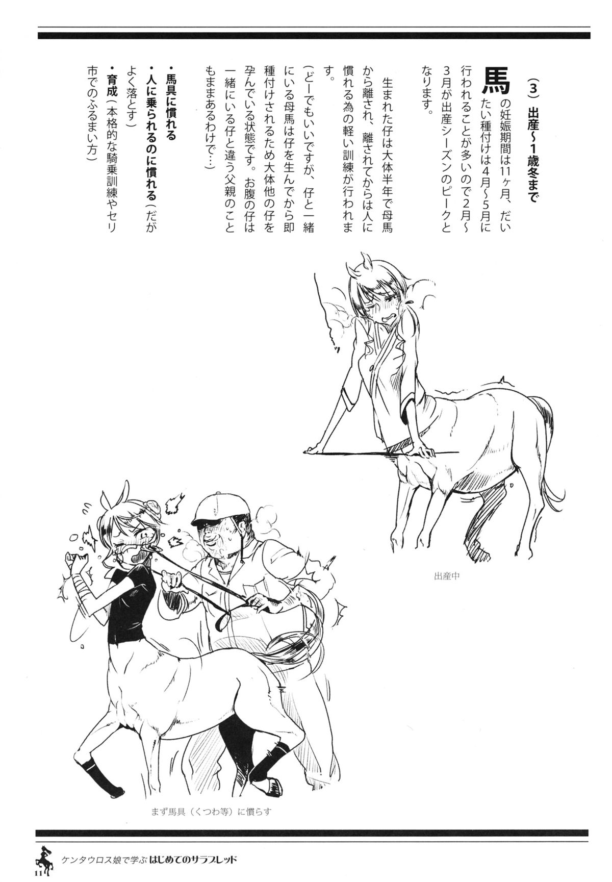 Centaur Musume de Manabu Hajimete no Thoroughbred - Page 10