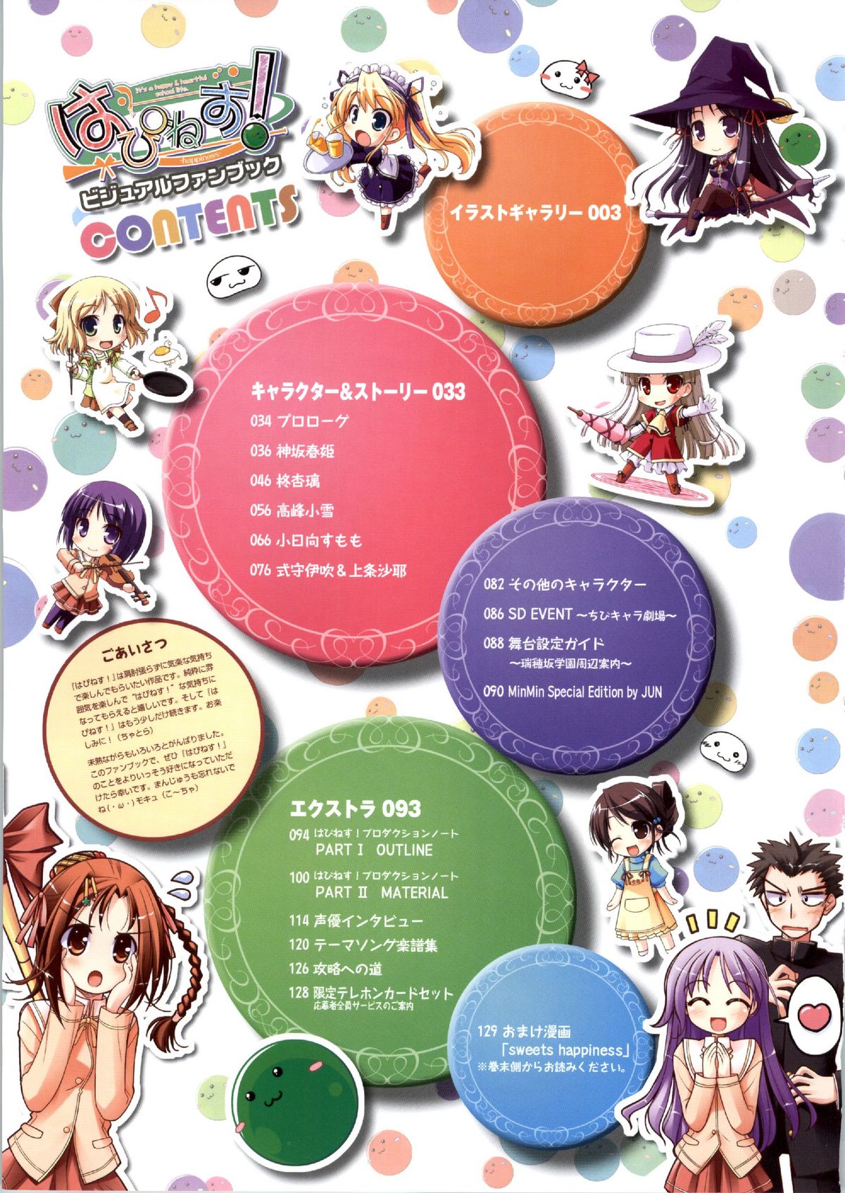 Happiness! Visual Fanbook - Page 10