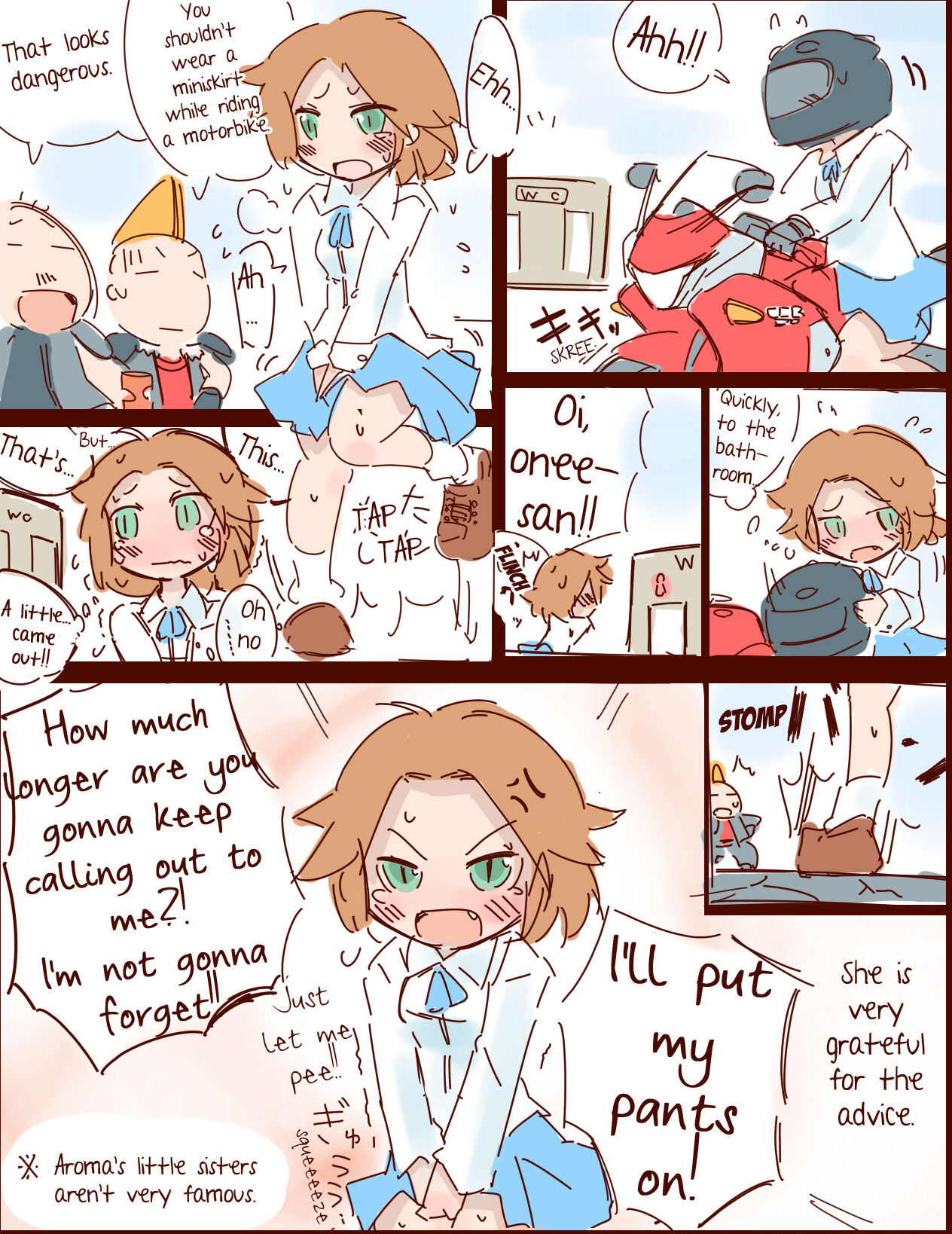 Hanomidori Omorashi/Desperation Collection - Page 30