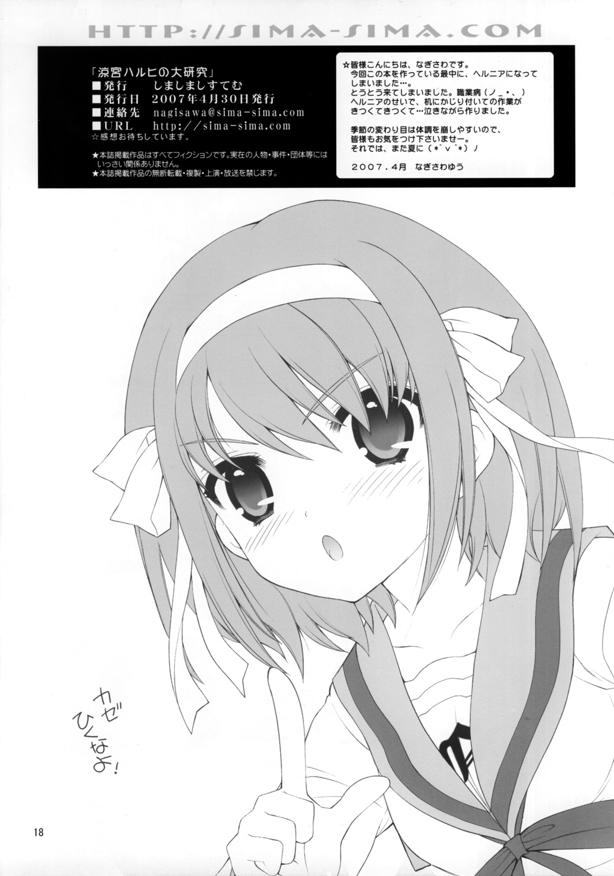 Suzumiya Haruhi no Daikenkyuu! - Page 17