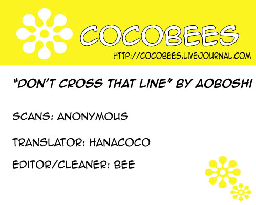 Sono sen o koeru na | Don't Cross That Line - Page 39